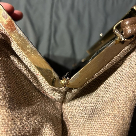 Vintage Caron of Houston Beaded Cornucopia Purse - Picture 8 of 14